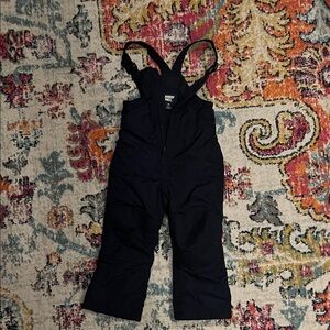 Lands' End Navy Kids Snowpants